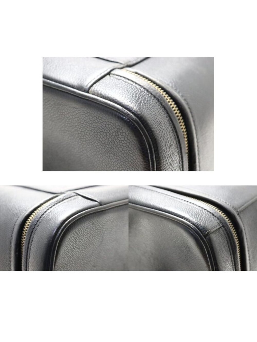 Chanel Bicolor Quilted GD Leather Vanity - Picture 8 of 10